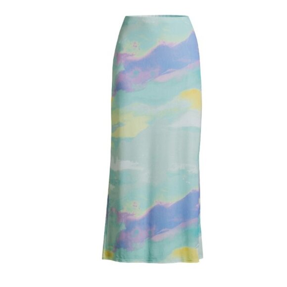 Women's 4X Skirts Set of 2 Leopard Print Slip Skirt 4X A New Day & Pastel Color - Picture 10 of 13